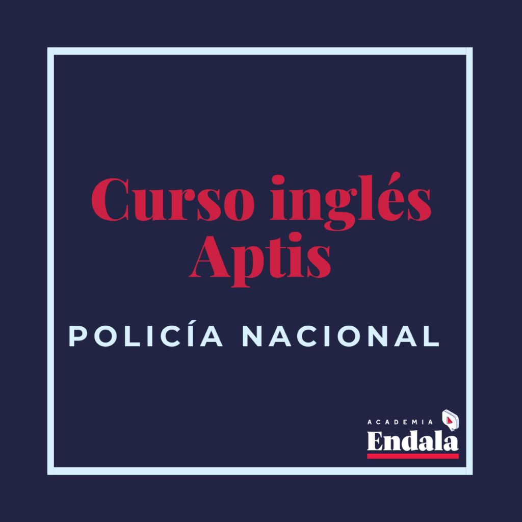 Curso Aptis A2/B1 para Policía Nacional – Consigue tu Título de Inglés para Oposiciones CNP
Este curso es el atajo perfecto para que consigas tu título de inglés Aptis A2 o B1 y avances hacia tu plaza en la Policía Nacional. Diseñado para que puedas preparar el examen Aptis desde casa sin renunciar al apoyo de un profesor online, ahorrarás tiempo, dinero y complicaciones mientras obtienes una preparación de primera, personalizada y a tu ritmo.
Perfecto si tienes poco tiempo: en menos de 3 meses podrás aprobar el examen Aptis para Policía Nacional con explicaciones claras, recursos prácticos y un tutor siempre disponible para resolver dudas. Incluye tutorías semanales en directo, 10 simulacros extra y una clase individual de speaking para que llegues al examen con confianza.
Además, ¡puedes pagarlo en 3 cómodas cuotas!