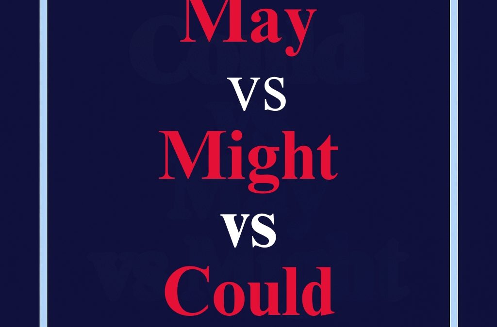 May, might y could diferencias: cómo usarlos en inglés